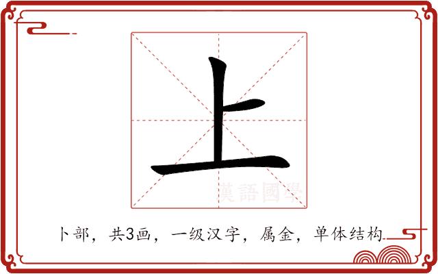 上的部首